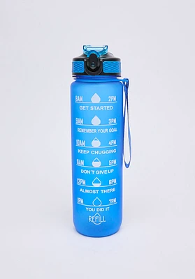 UNPLUG By Bluenotes 1L Water Bottle With Straw