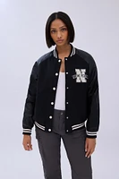 Embroidered Varsity Jacket