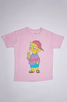 T-shirt décontracté imprimé graphique Lisa Simpson The Simpsons