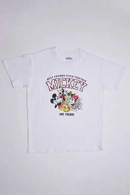 Mickey Mouse Best Friends Graphic Relaxed Tee