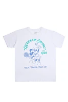 T-shirt classique imprimé graphique Minnie Tennis