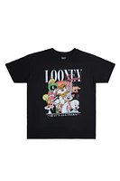 T-shirt classique imprimé graphique Looney Tunes