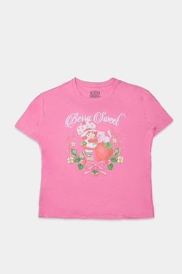 Strawberry Shortcake Berry Sweet Graphic Boyfriend Tee