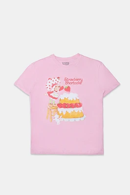 Strawberry Shortcake Graphic Boyfriend Tee