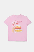 Strawberry Shortcake Graphic Boyfriend Tee