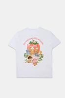 Strawberry Shortcake And Friends Graphic Boyfriend Tee