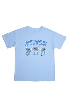 T-shirt classique imprimé graphique Stitch