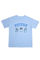 T-shirt classique imprimé graphique Stitch