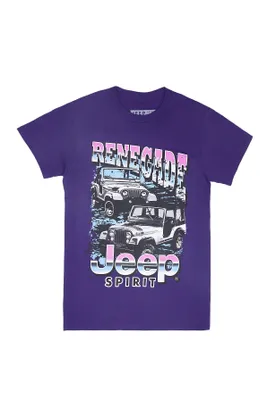 Jeep Spirit Renegade Graphic Boyfriend Tee