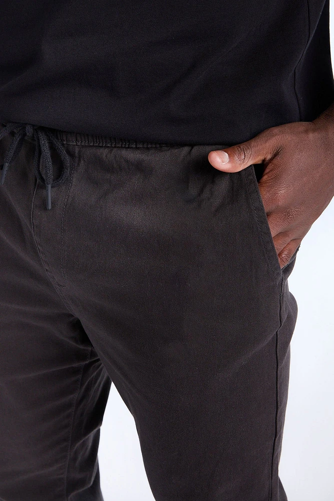 Relaxed Twill Jogger
