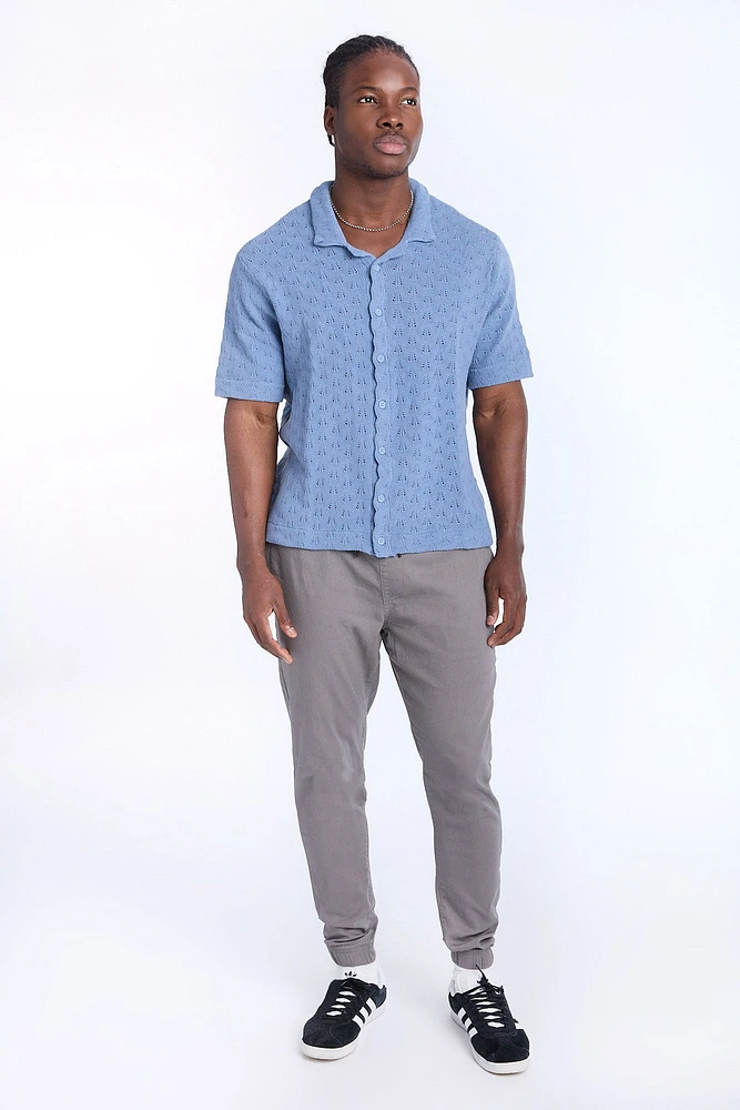 Relaxed Twill Jogger