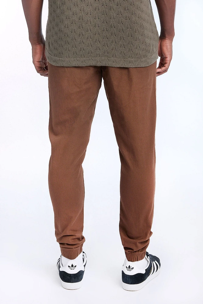 Relaxed Twill Jogger