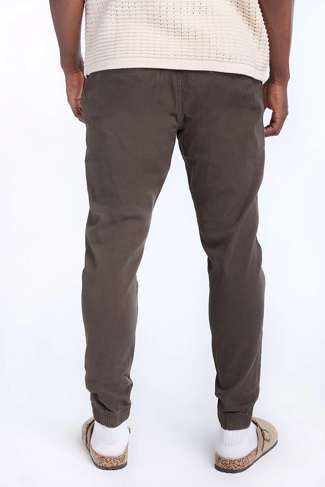 Relaxed Twill Jogger