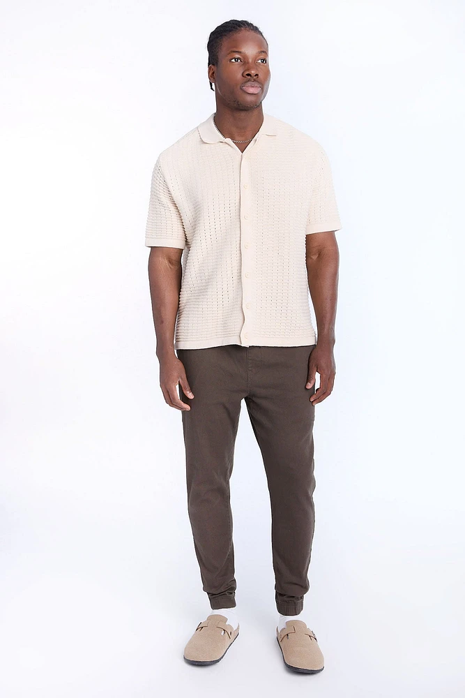 Relaxed Twill Jogger