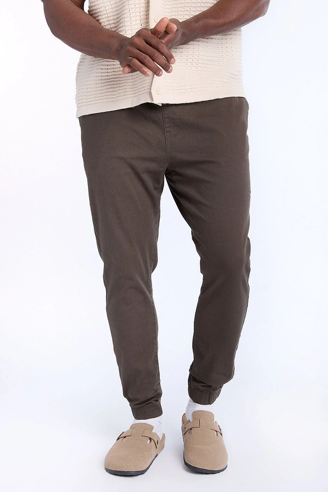 Relaxed Twill Jogger