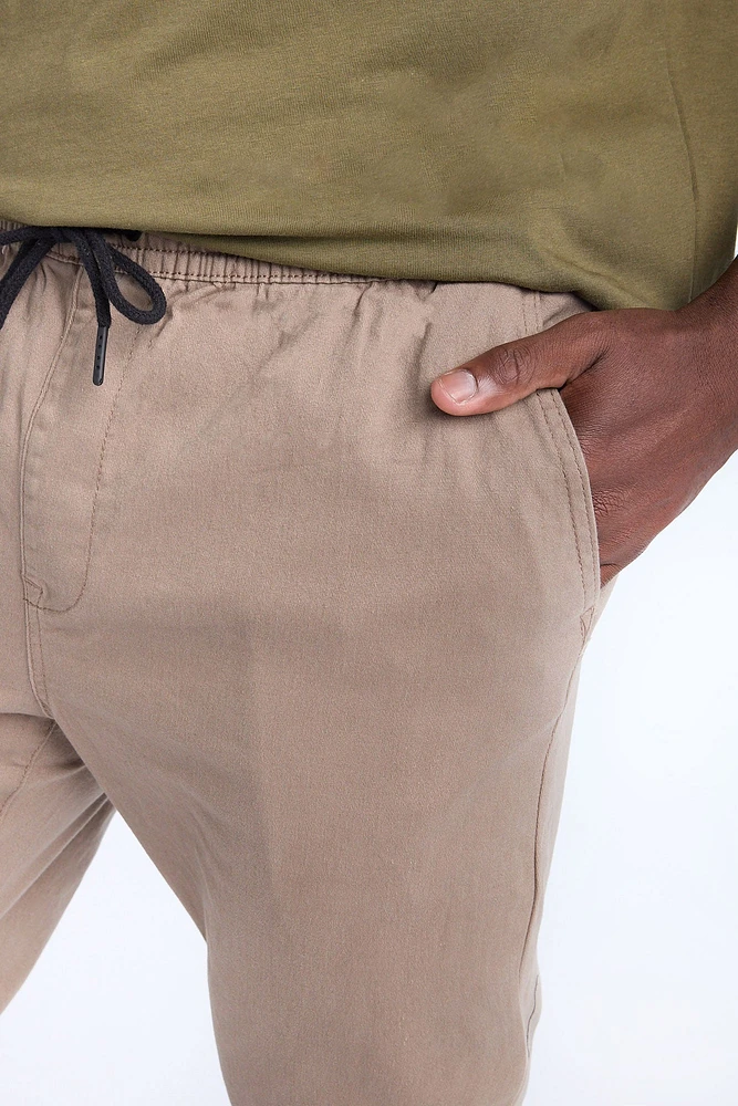 Relaxed Twill Jogger