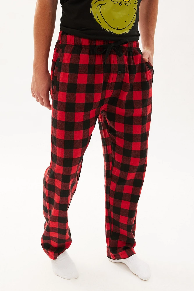 Plaid Pajama Pant