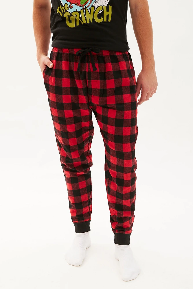 Buffalo Plaid Pajama Jogger