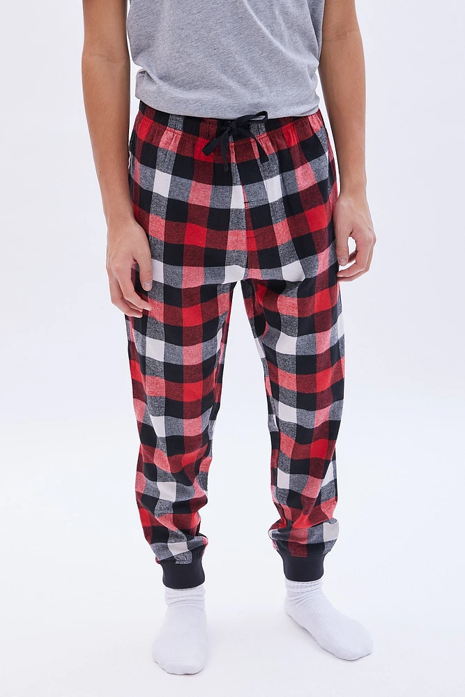 Plaid Pajama Jogger