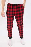 Buffalo Plaid Pajama Joggers