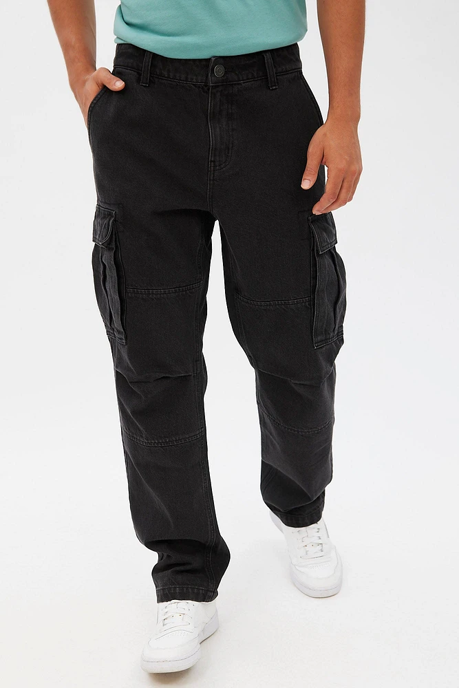 Denim Cargo Pant