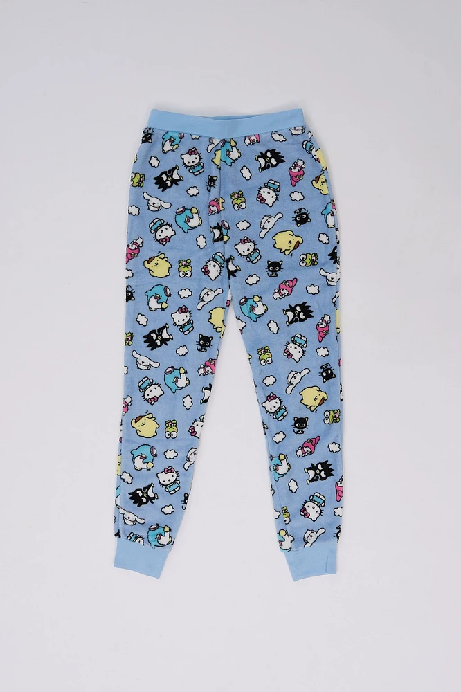 Girls' Hello Kitty And Friends Printed Pajama Jogger