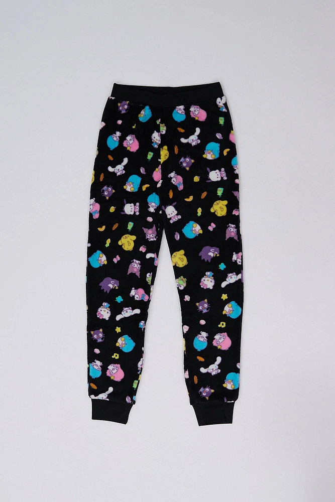 Girls' Hello Kitty And Friends Printed Pajama Jogger