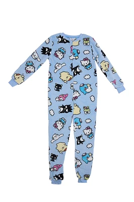 Girls' Hello Kitty And Friends Printed Crew Neck Onesie