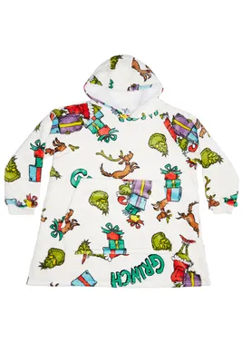 AERO Kids The Grinch Presents Graphic Plush Pullover Hoodie