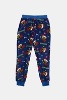 Boys' SpongeBob Christmas Printed Pajama Jogger