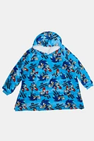 Kids' Sonic The Hedgehog Plush Oversized Hoodie