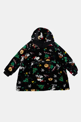 Kids' Charlie Brown Christmas Plush Oversized Hoodie