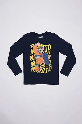 Boys' Naruto Graphic Long Sleeve Tee