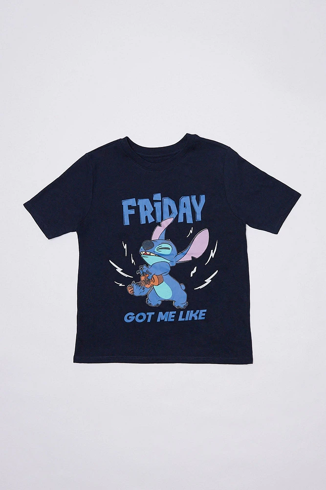 Boys' Stitch Friday Got Me Like Graphic Classic Tee