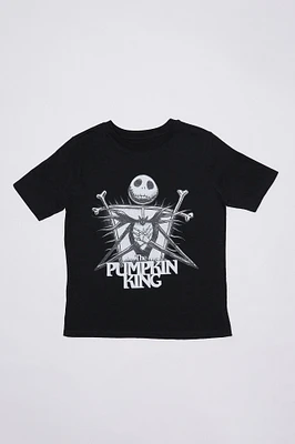 Boys' The Pumpkin King Nightmare Before Christmas Graphic Classic Tee