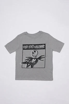 Boys' Jack Your Worst Nightmare The Before Christmas Graphic Classic Tee