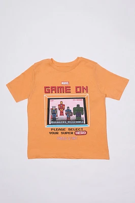 Boys' Marvel Game On Graphic Classic Tee