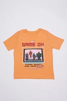 Boys' Marvel Game On Graphic Classic Tee