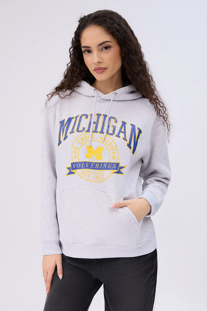 Pull à capuchon graphique Michigan M Wolverines