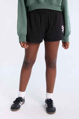 Graphic Mesh Shorts