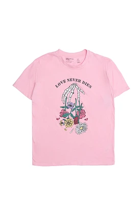 Love Never Dies Graphic Relaxed Tee