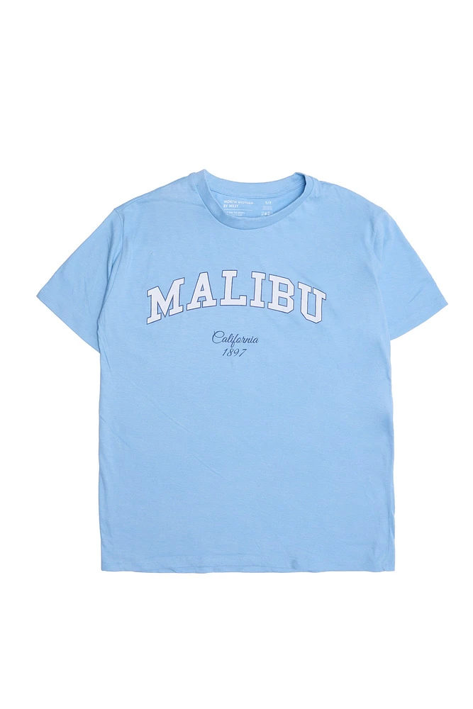 Malibu California 1987 Graphic Relaxed Tee