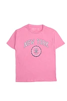 New York Crest Graphic Relaxed Tee