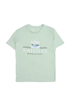 Alpine Skiing Whistler Graphic Relaxed Tee