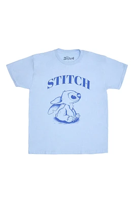 T-shirt décontracté imprime? graphique Stitch