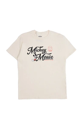 T-shirt décontracté imprime? graphique Mickey Mouse