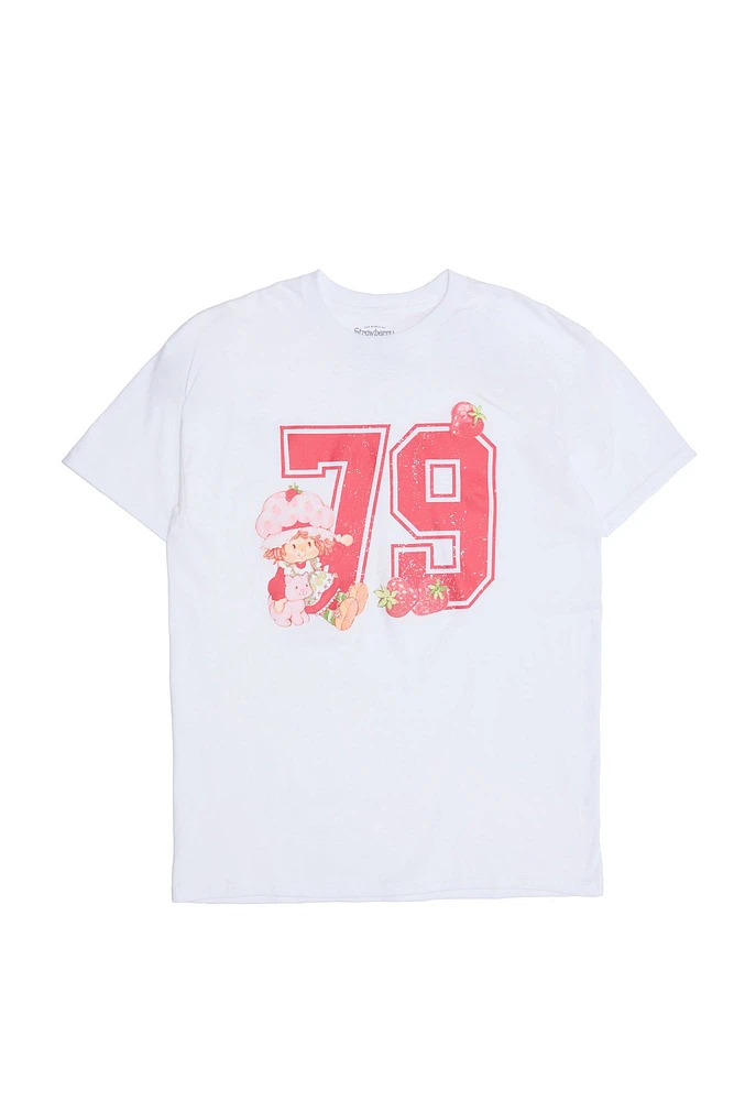 T-shirt décontracté imprimé graphique Strawberry Shortcake 79