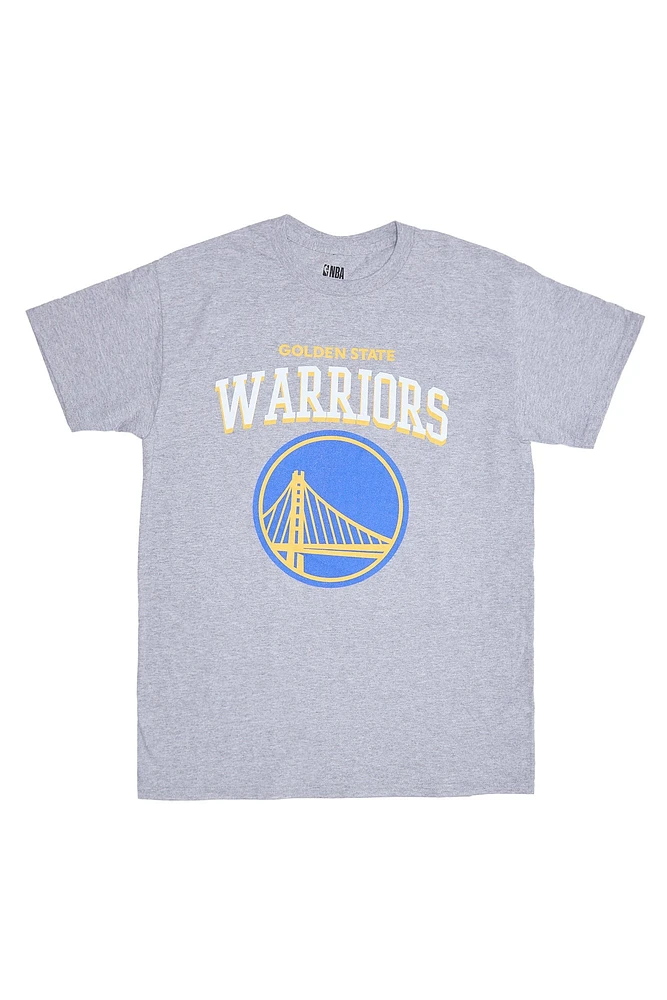 T-shirt décontracté imprime? graphique Golden State Warriors