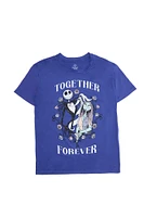 The Nightmare Before Christmas Together Forever Graphic Relaxed Tee