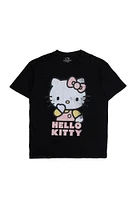 T-shirt décontracté imprimé graphique Hello Kitty